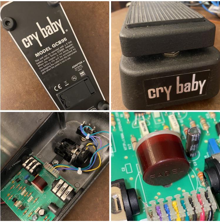 赤fasel CRY BABY クライベイビー GCB95 ワウペダル Dunlop Cry Baby