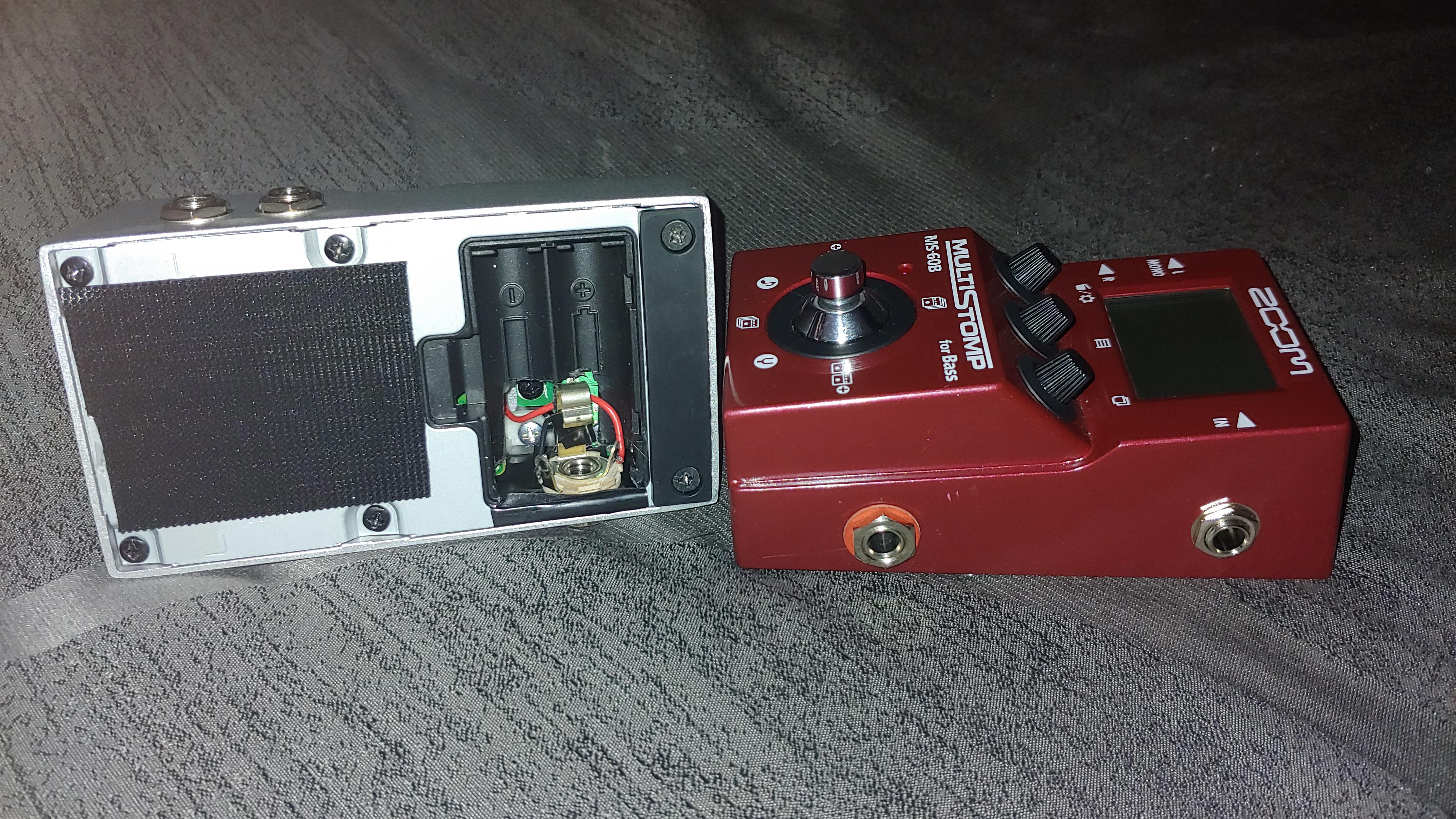 マルチストンプ改造！フットスイッチアウトジャック : r/zoommultistomp