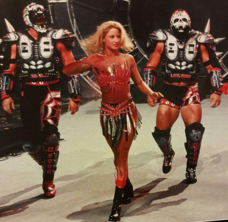 The Legion of Doom returned to the WWF at WrestleMania 14 sporting