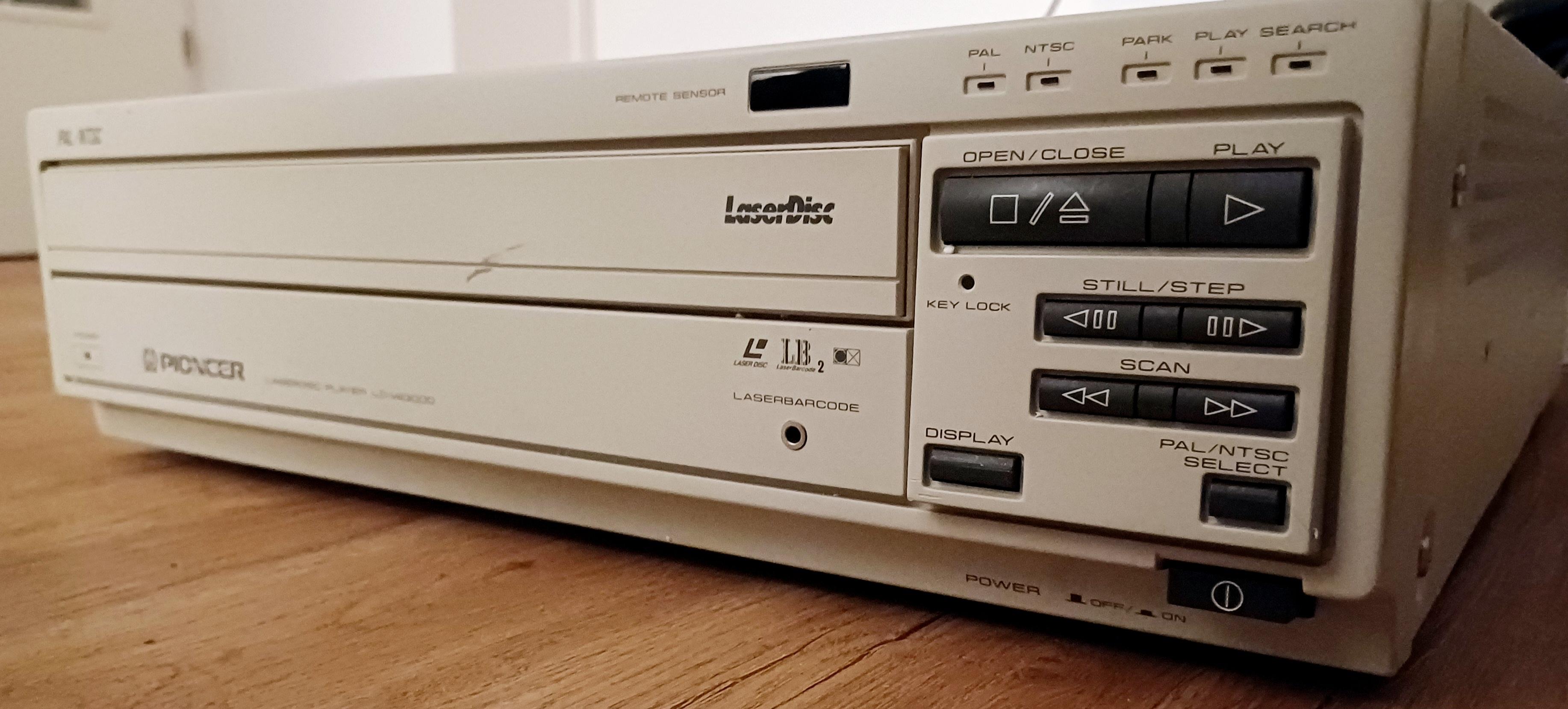 Got this beauty delivered today: A Pioneer LD-V4300D. : r/LaserDisc