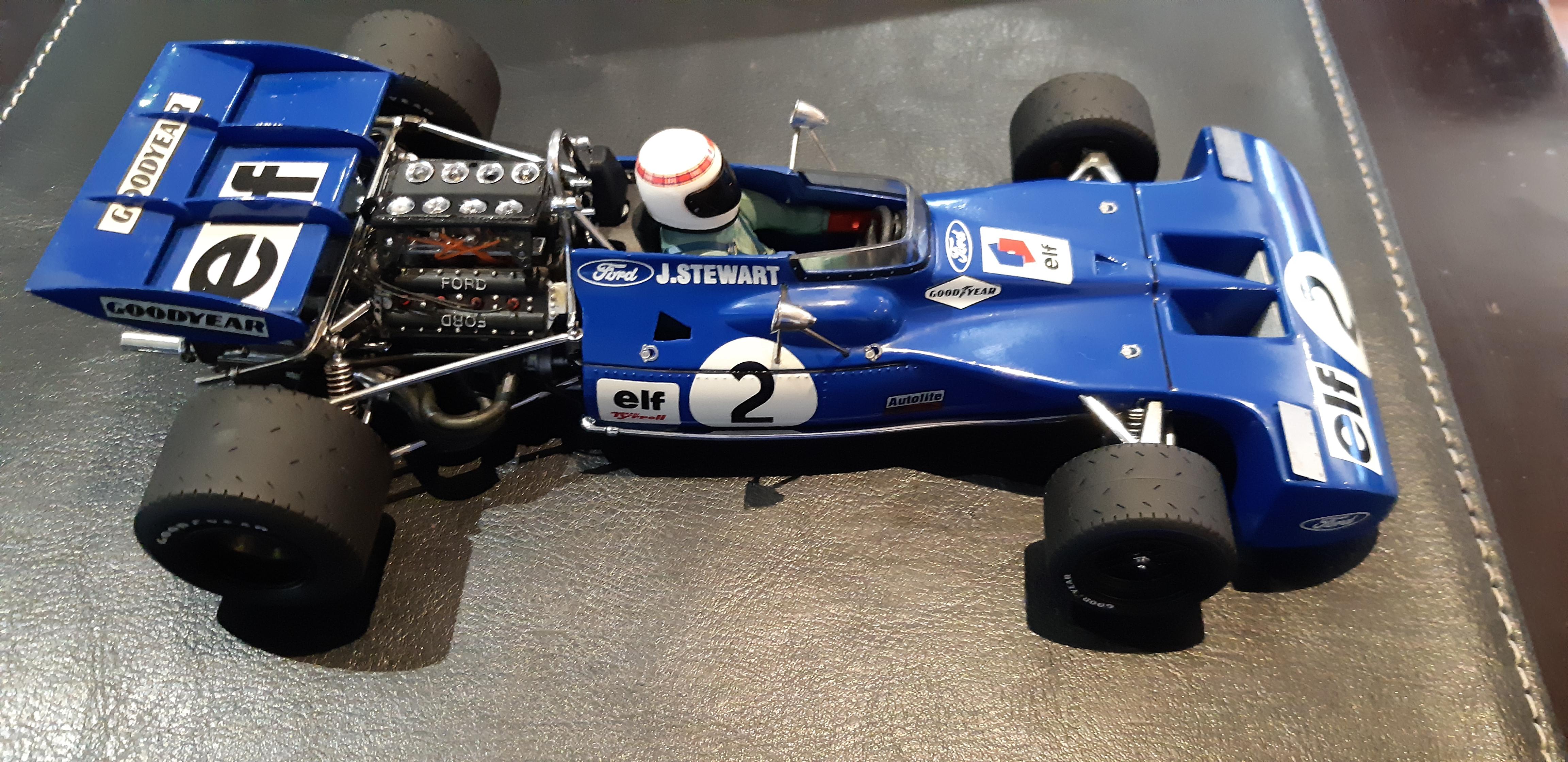 Exoto 1:18 1971 Ford Tyrrell 003 #2 Jackie Stewart Championship