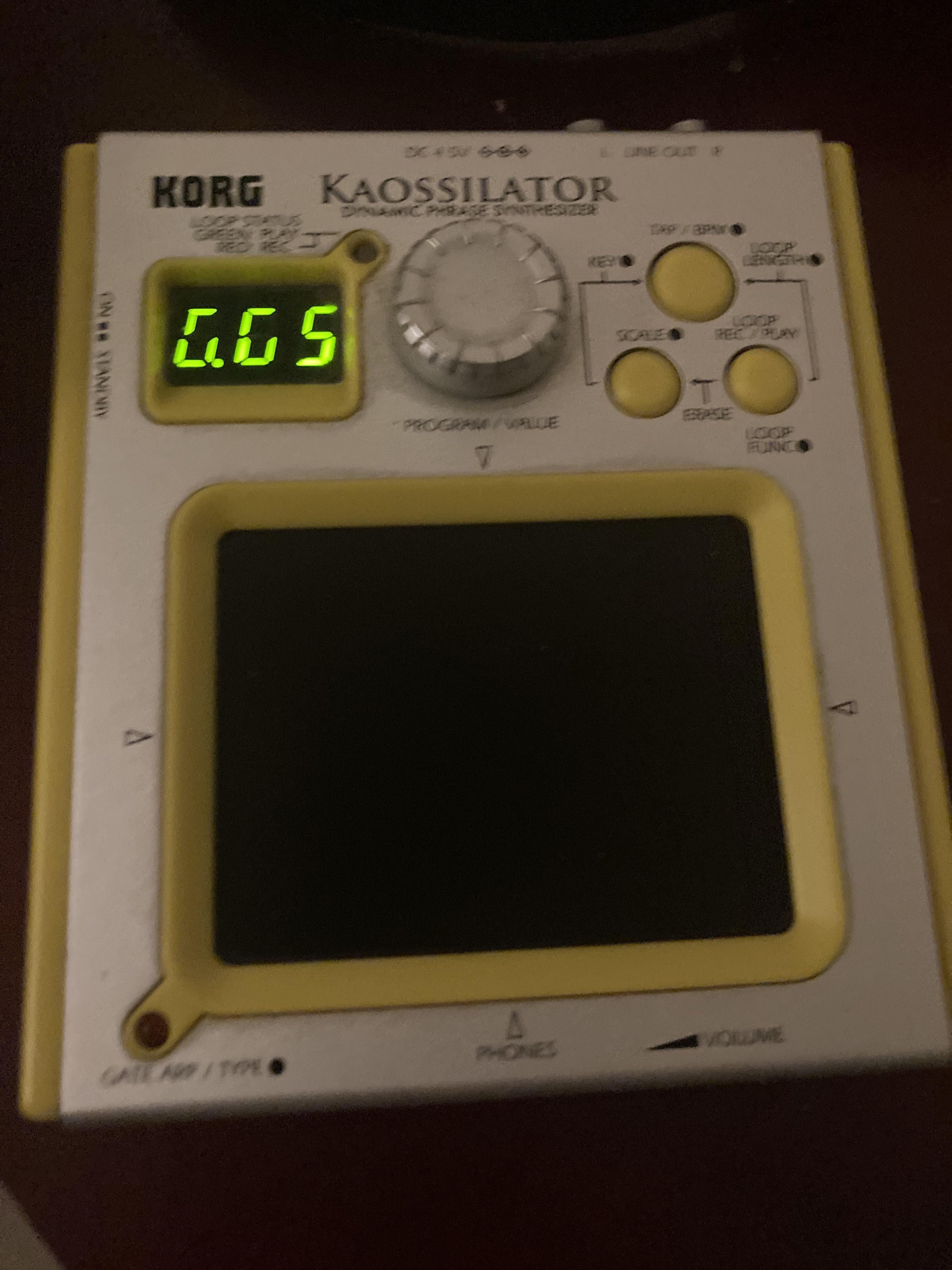 テクニカルサポート—KORG Kaossilatorをラップトップに接続するのを