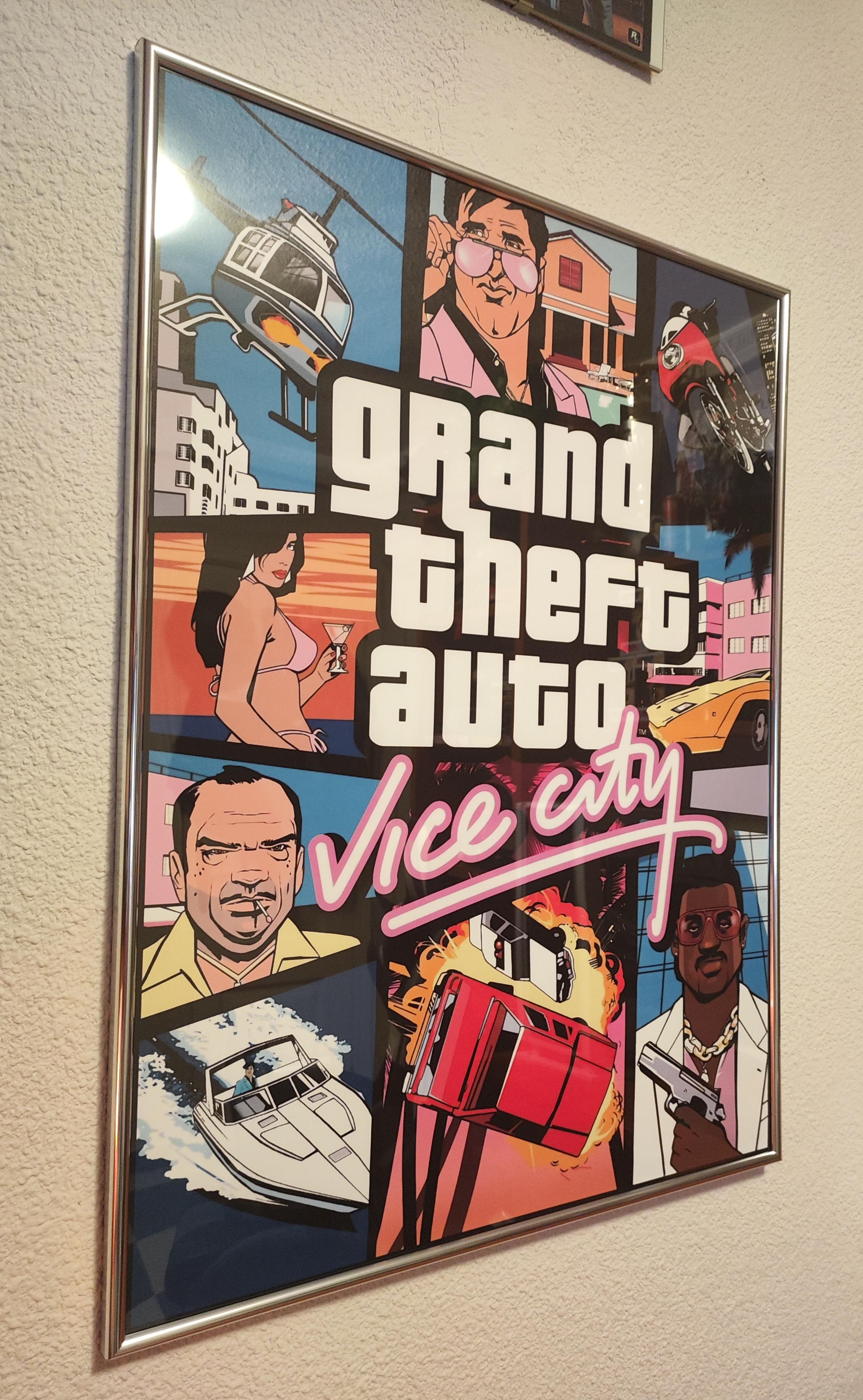 グランド セフト オート バイスシティ 非売品 販促 ポスター グランド