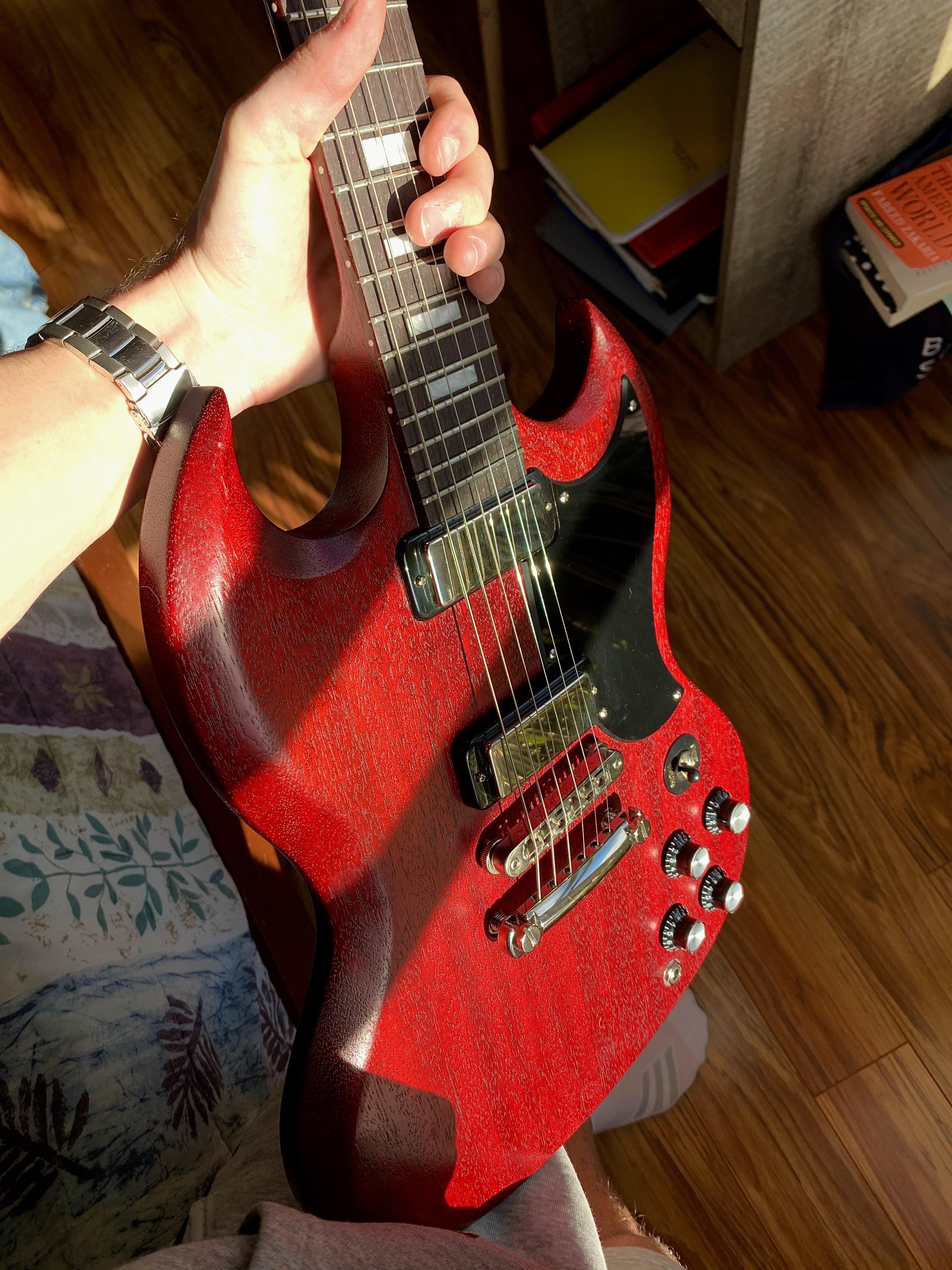 My 2018 Gibson SG Special looking especially attractive (as always