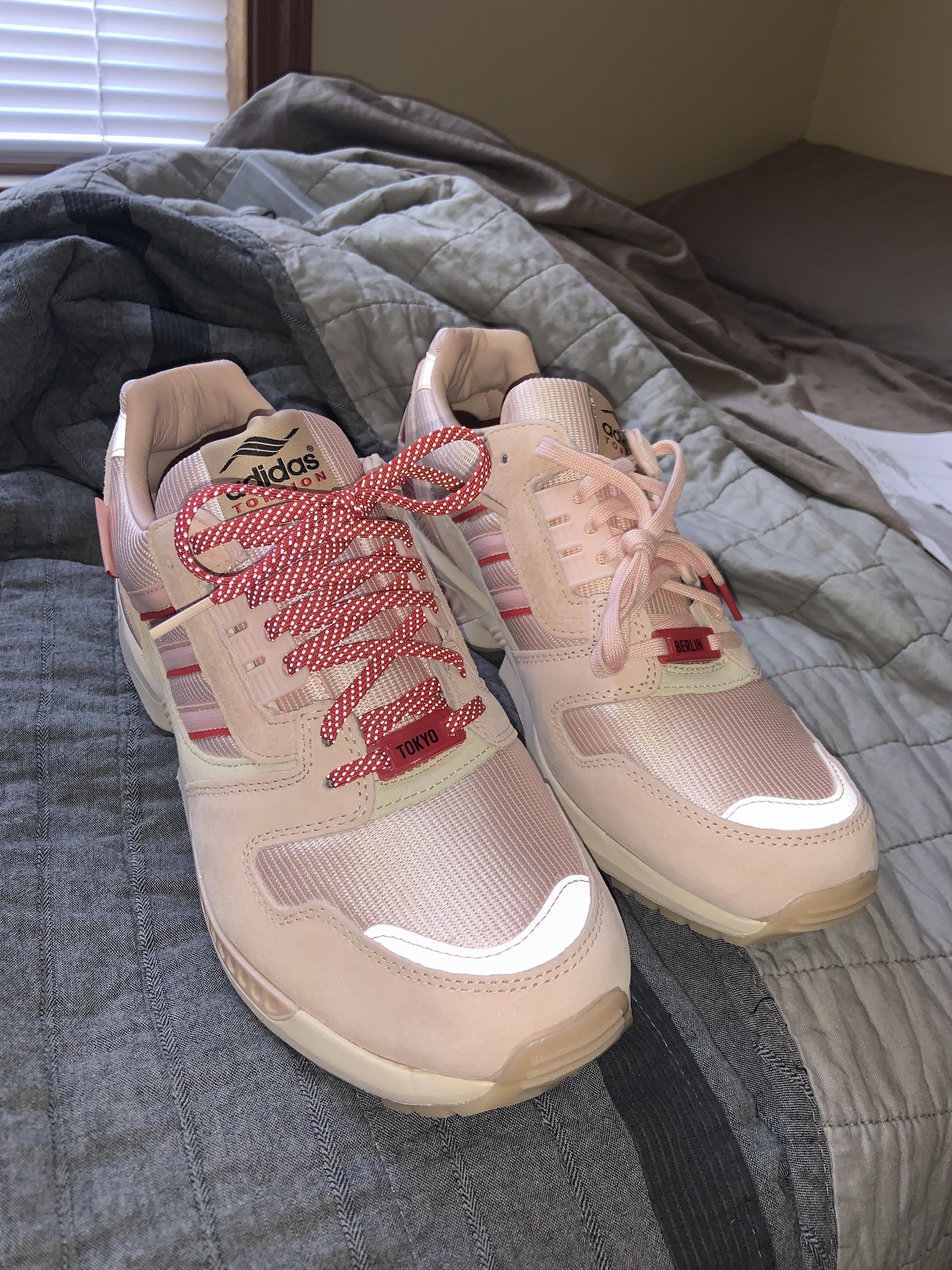 Adidas ZX-8000 Hanami Pink. Details, materials and packaging all