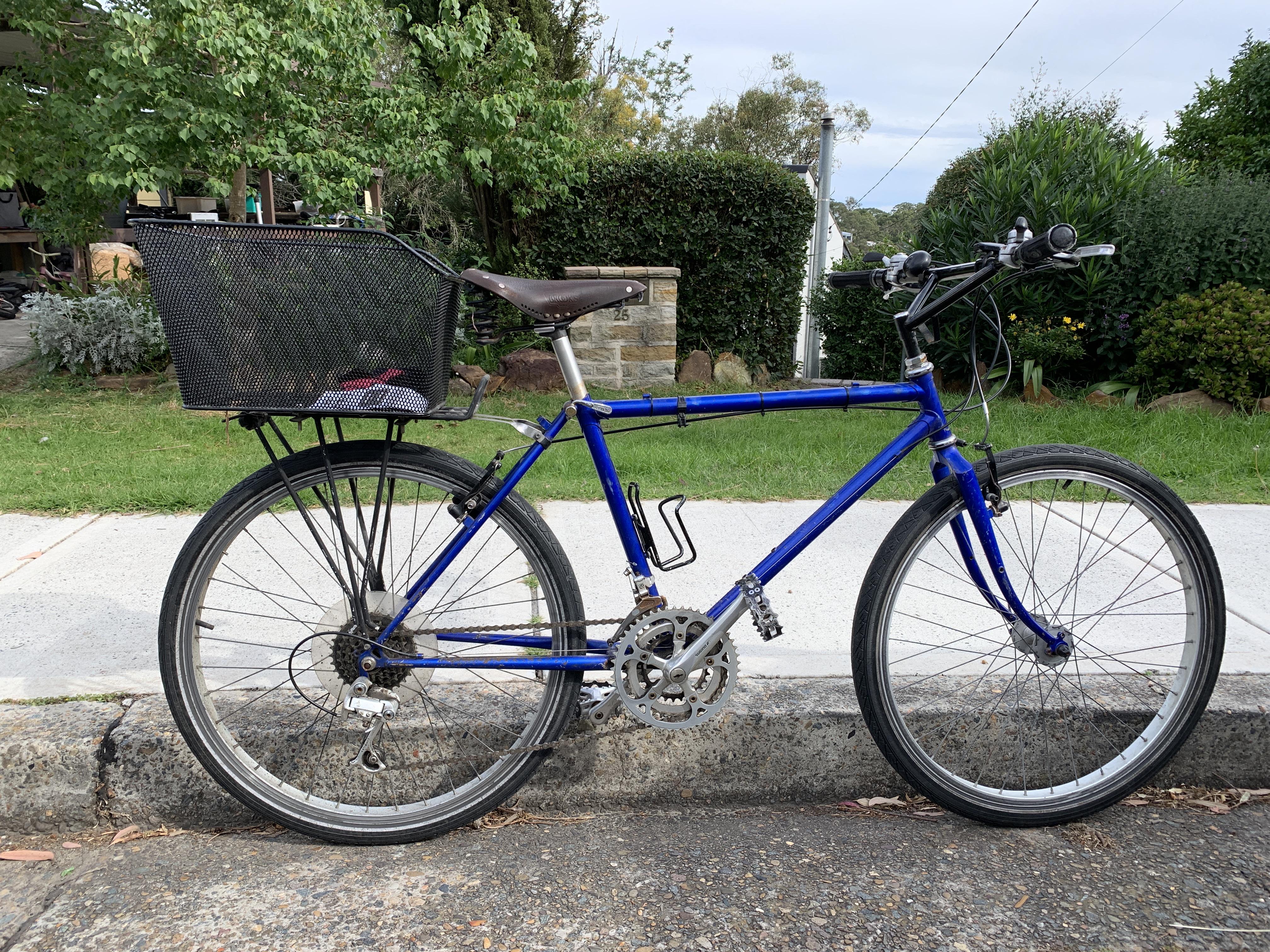 1984 Miyata Ridge Runner- this is my kiddropperofferer / grocery