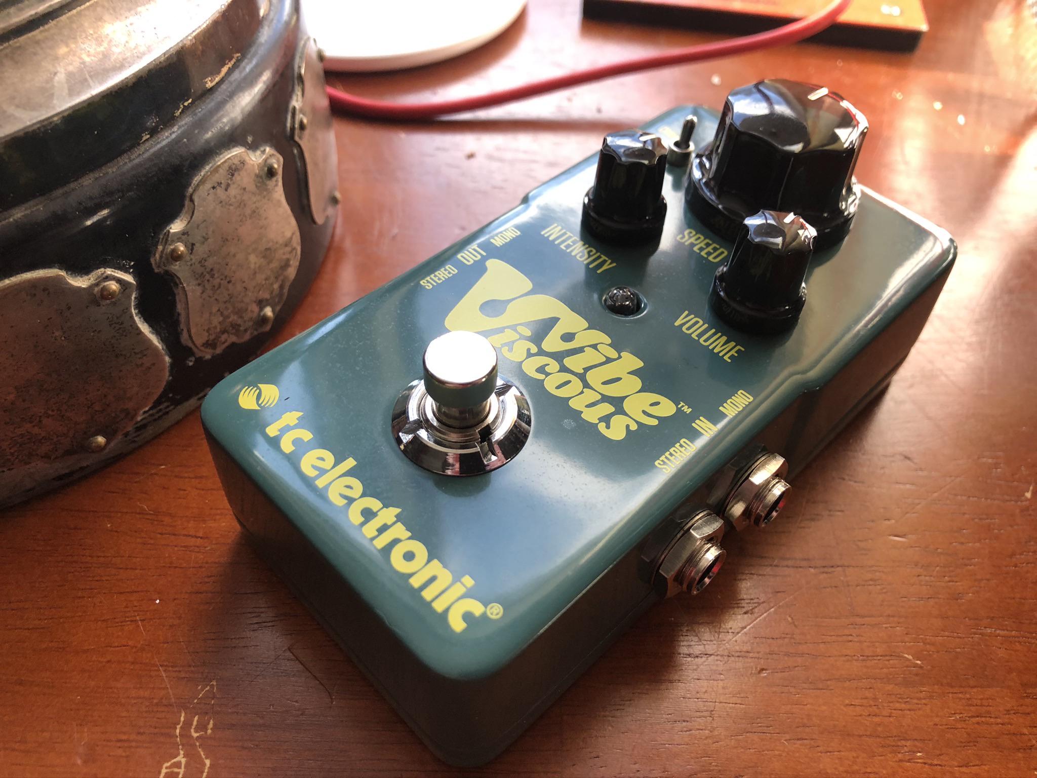 NPD: TC Electronic Viscous Vibe. : r/guitarpedals