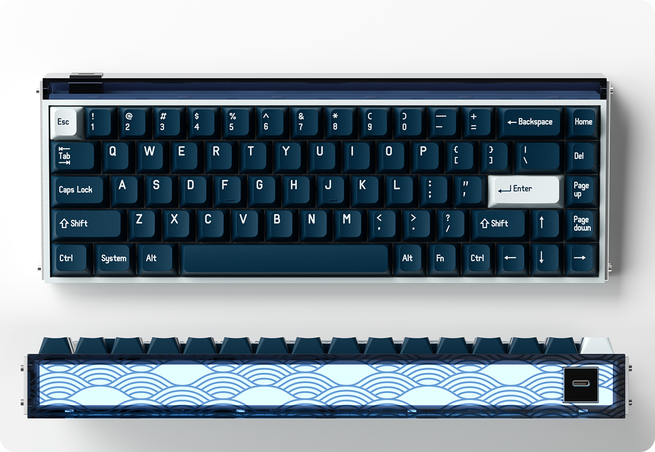 MADE68 PRO ホール効果ラピッドトリガーキーボード – MelGeek