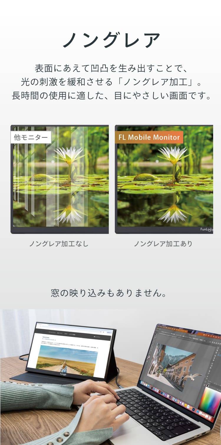 FUNLOGY Mobile Monitor / モバイルモニター