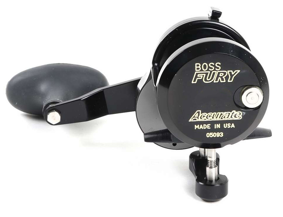 Accurate FX-400N-B Fury Single Speed Reel - TackleDirect