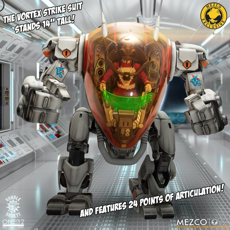 Mezco Toyz One:12 Collective Void Wars: Void Cadet Gomez & Vortex