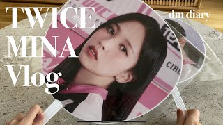 TWICE “MINA” Vlog | Unboxing K-pop | ミナちゃんのSK-II×メゾン