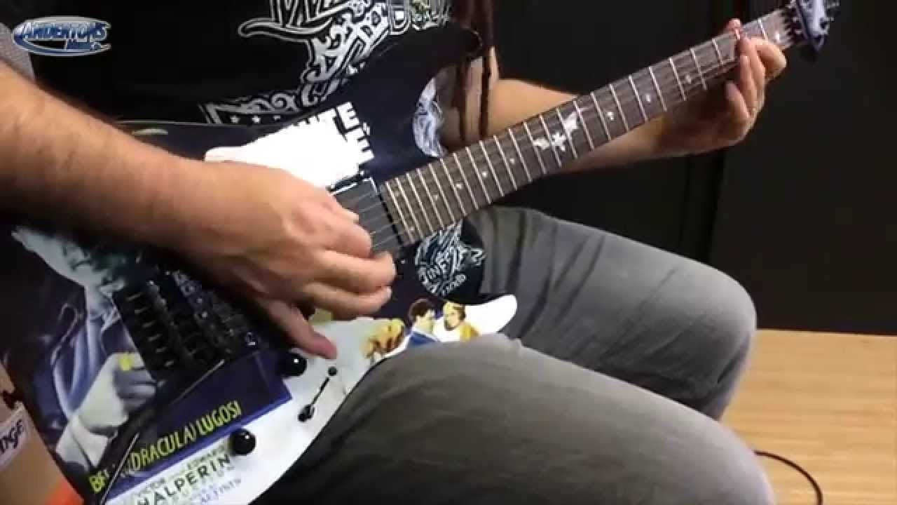 Metallica's Kirk Hammett tone - ESP LTD KH-WZ White Zombie - YouTube