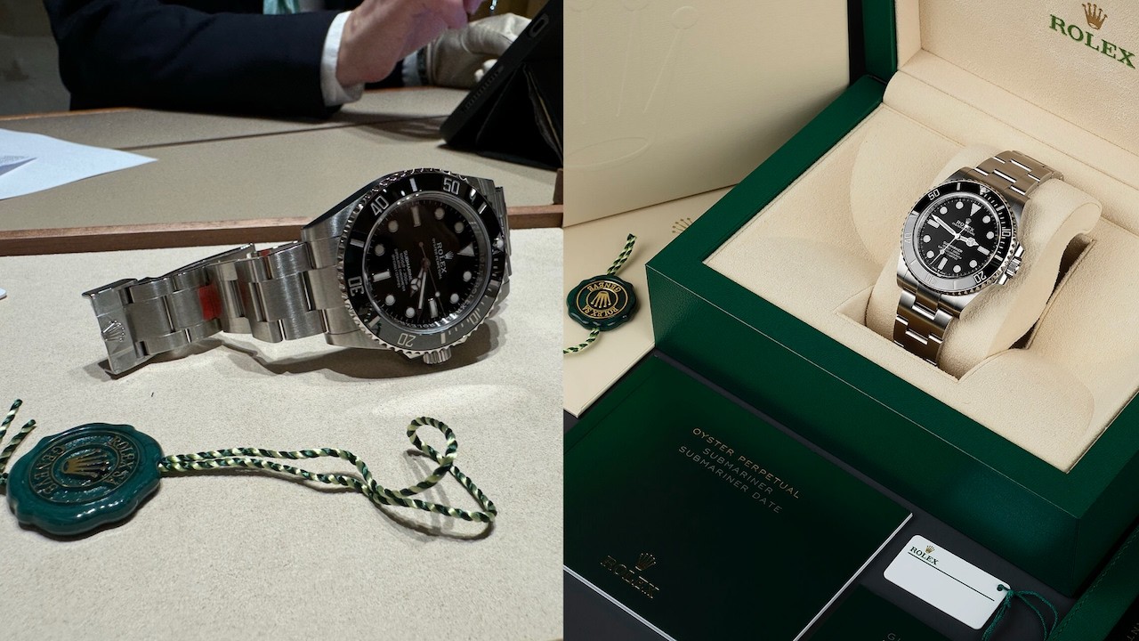 Submariner 124060 No Date bought new from Rolex boutique