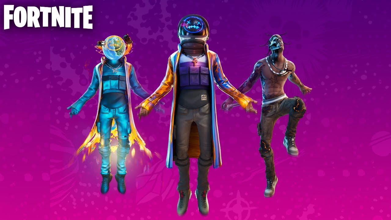 Fortnite Travis Scott and Astro Jack Skins Available Now! - YouTube
