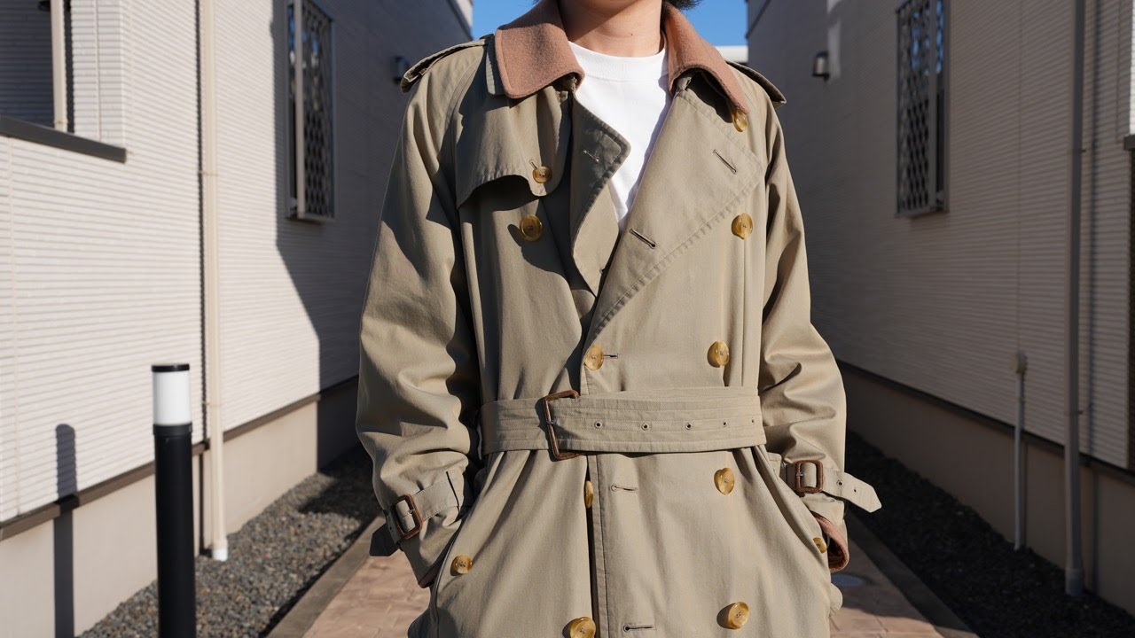 至高の一着】バーバリーの一枚袖が最高に、いい。 - YouTube