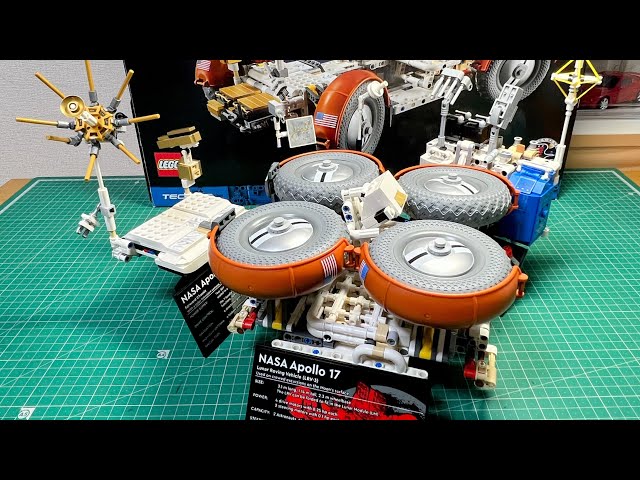 LEGOテクニック42182 NASA Apollo月面探査車-LRV〜10倍速作製 No,7