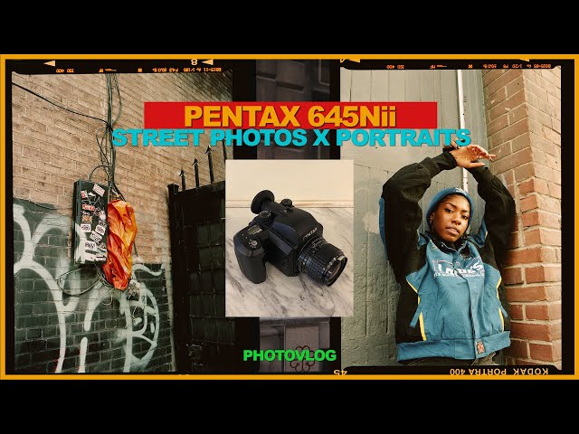 PENTAX 645Nii MEDIUM FORMAT FILM CAMERA | STREET PHOTOS