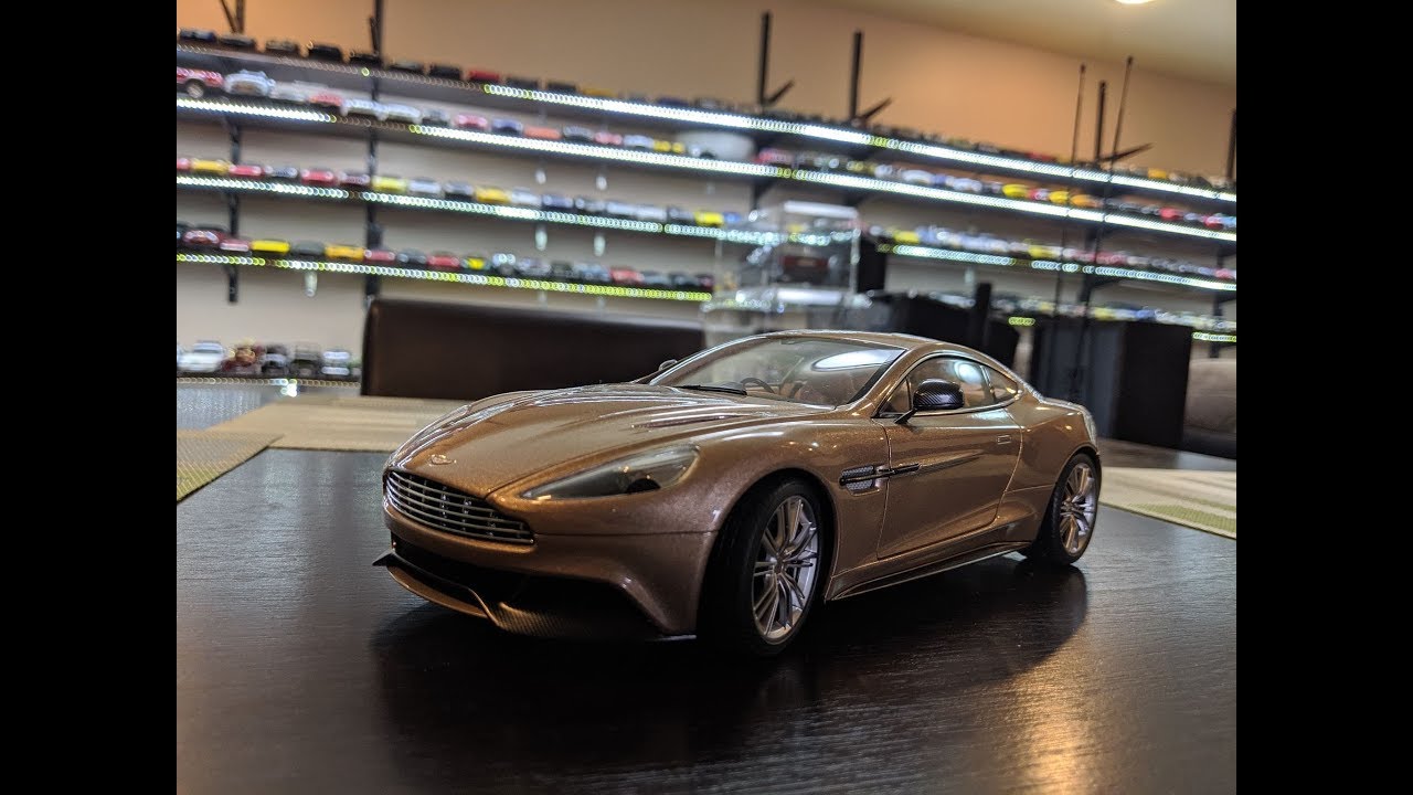 1:18 Diecast Review of the Aston Martin Vanquish by Autoart - YouTube