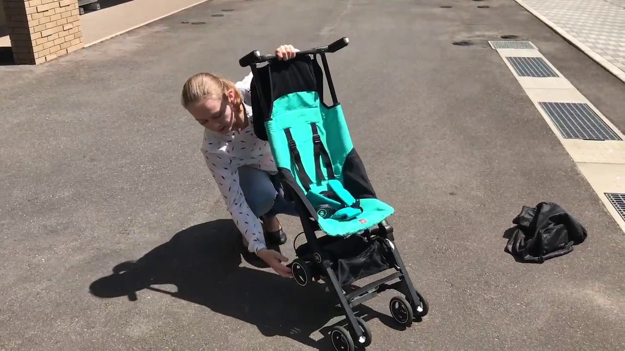 POCKIT compact stroller ポキットベビーカーの開き方・畳み方 good