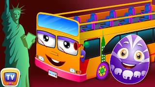 ChuChu TV Classics - Wheels On The Bus - New York City | Surprise