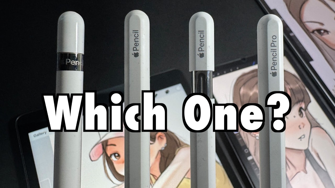 Which Apple Pencil to Get in 2025 - YouTube
