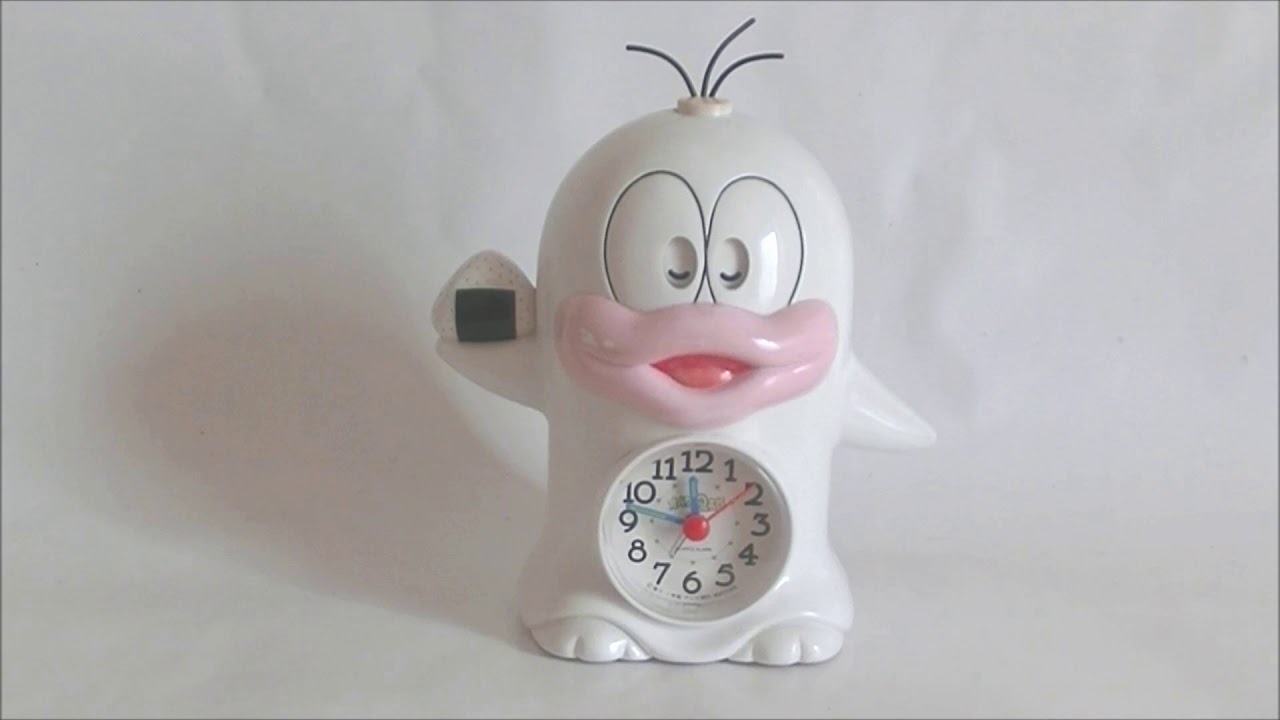 オバケのQ太郎 目覚まし時計 rare alarm clock - YouTube