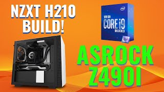 ASRock Z490 Phantom Gaming iTX BUILD with Thunderbolt 3, using an