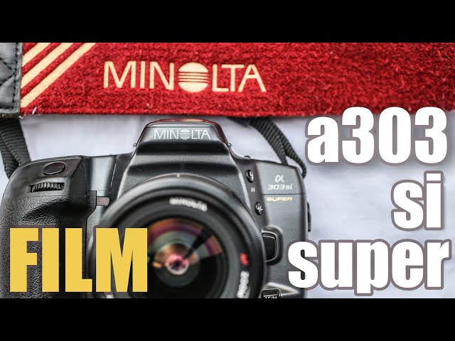 フィルムカメラ・作例あり】ジャンクコーナーの王 MINOLTA a303si
