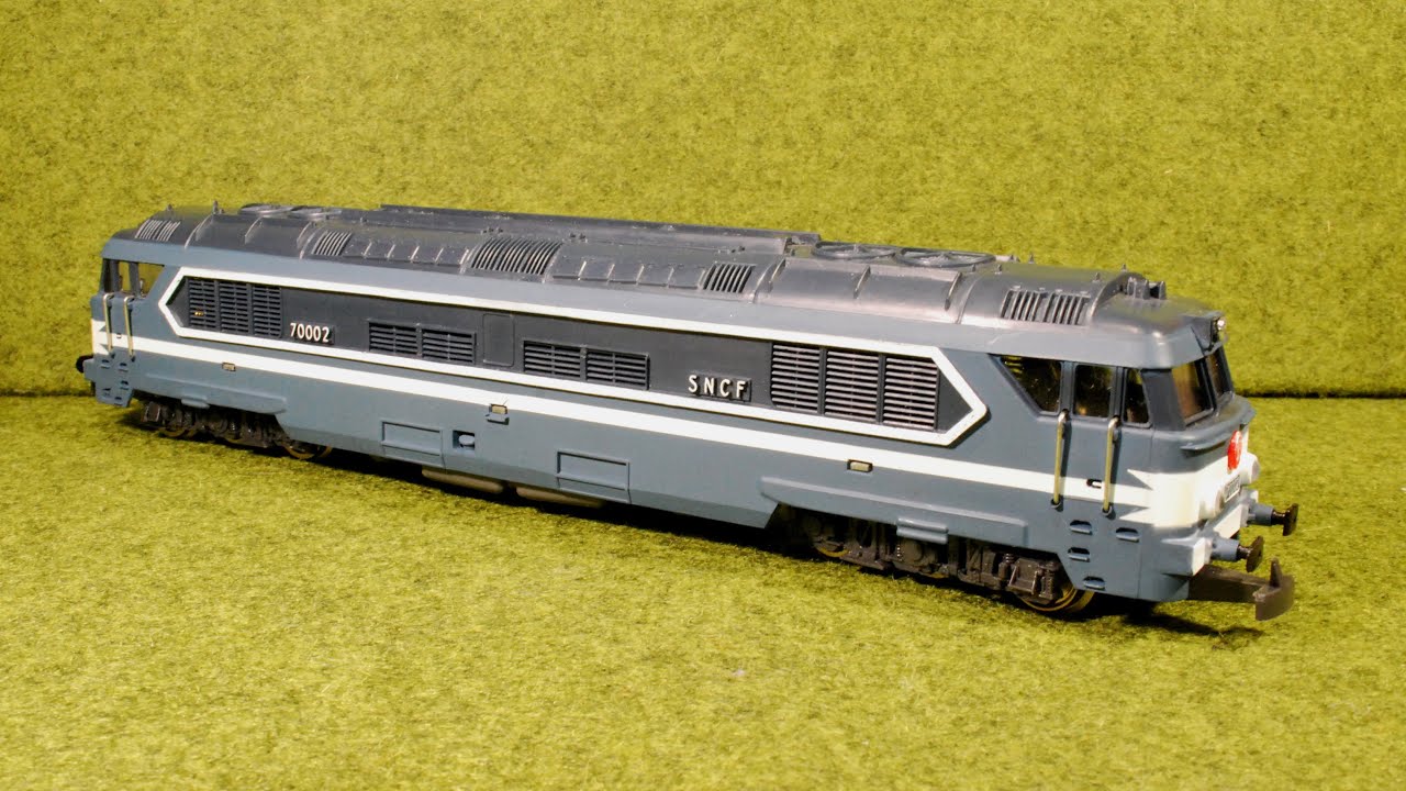 Locomotive diesel CC 70002 SNCF JOUEF, référence 8561 - YouTube