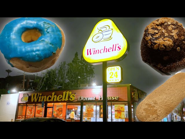 Walking around LA, Part 2] Open 24 hours! The biggest donut chain