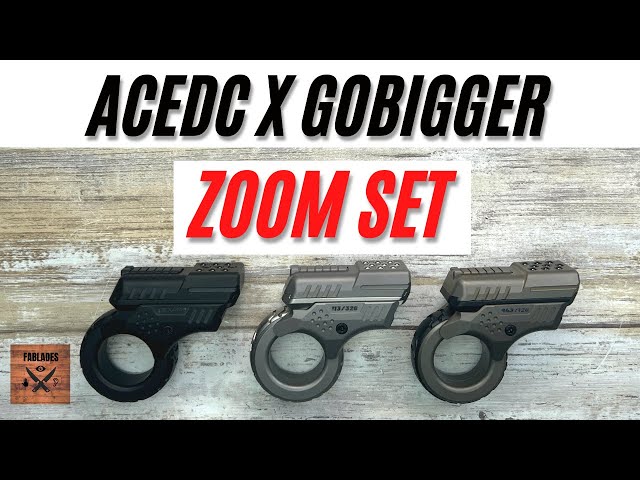 ACEdc Gobigger Zoom Set Multi Fidget Toy. Fablades Review - YouTube