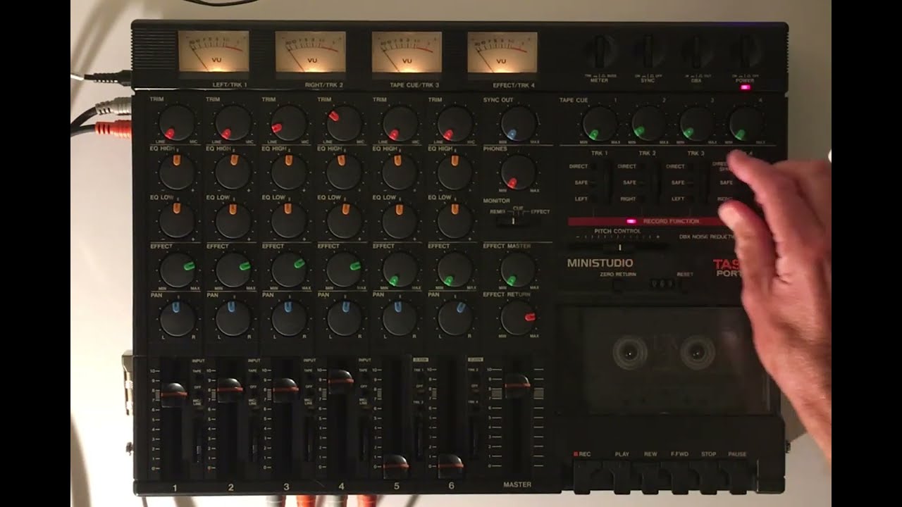 Tascam Porta Two Demo - YouTube