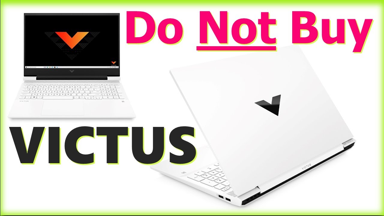 Watch before you buy HP Victus 4800HS RTX 3060 - White - YouTube