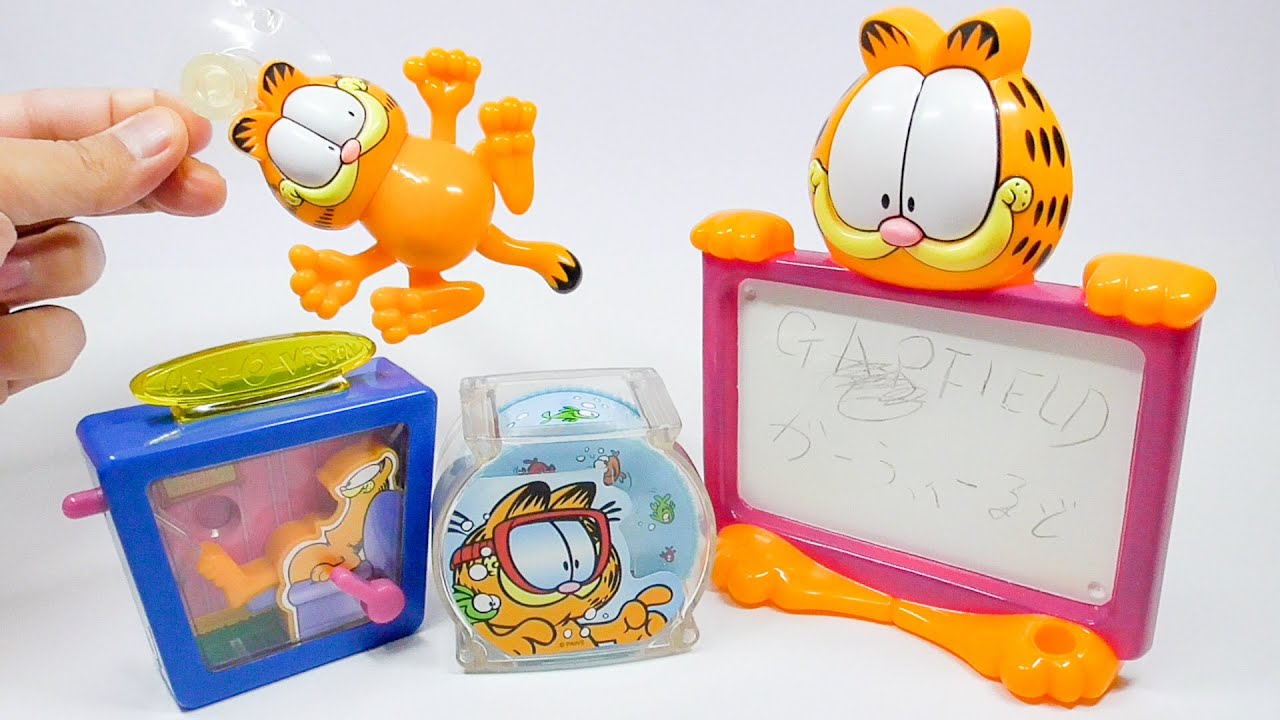 1990s ガーフィールド ウェンディーズ ミールトイ Garfield Wendy's