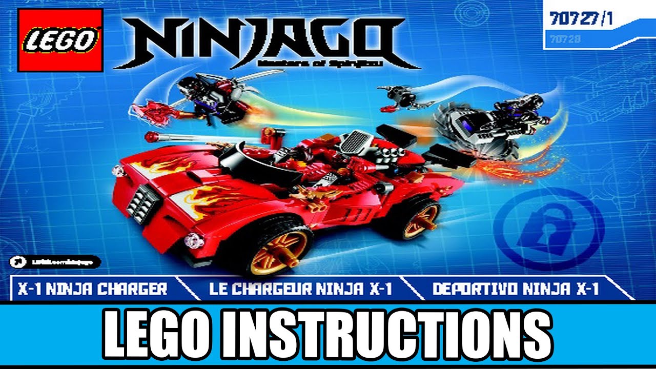 LEGO Instructions | Ninjago | 70727 | X Ninja Charger (Book 1