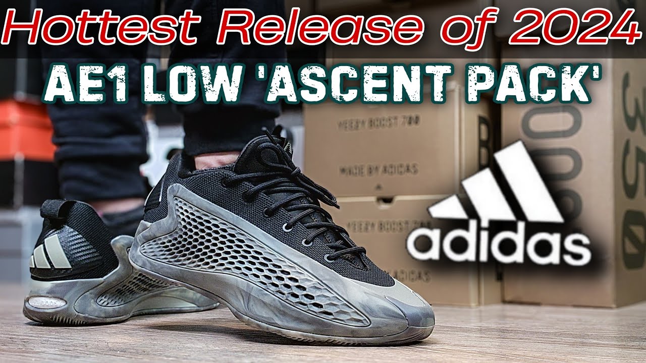 Most Hyped Sneaker of 2024: Adidas AE 1 Low MX Grey 'Ascent Pack