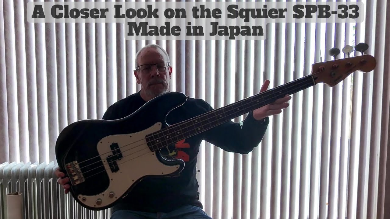 Me and my Bass - Squier Precision SPB-33 (The Silver Series) - YouTube