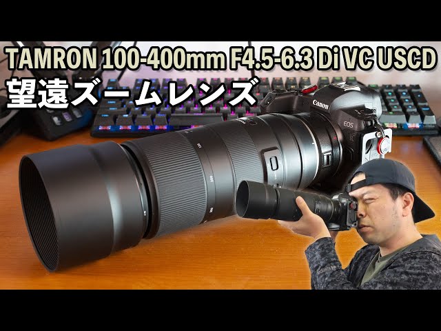 カメラ】TAMRON 100-400mmF4.5-6.3 Di VC USDを使う！鳥を撮りたい