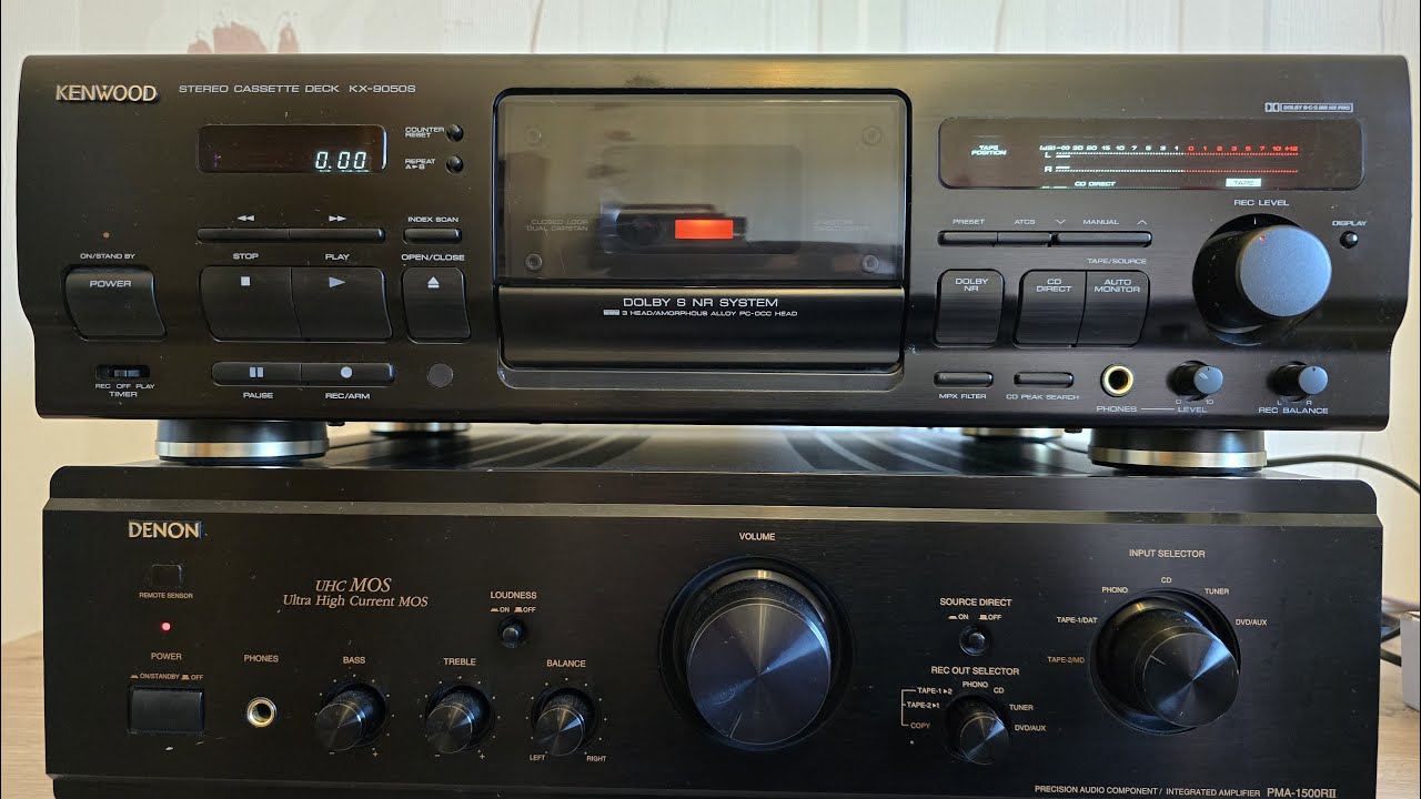 KENWOOD KX-9050S На профилактику - YouTube