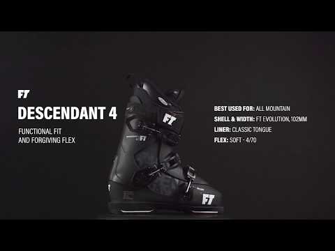 Full Tilt 2019/2020 Descendant 4 Ski Boots - Comfort Driven, Ski