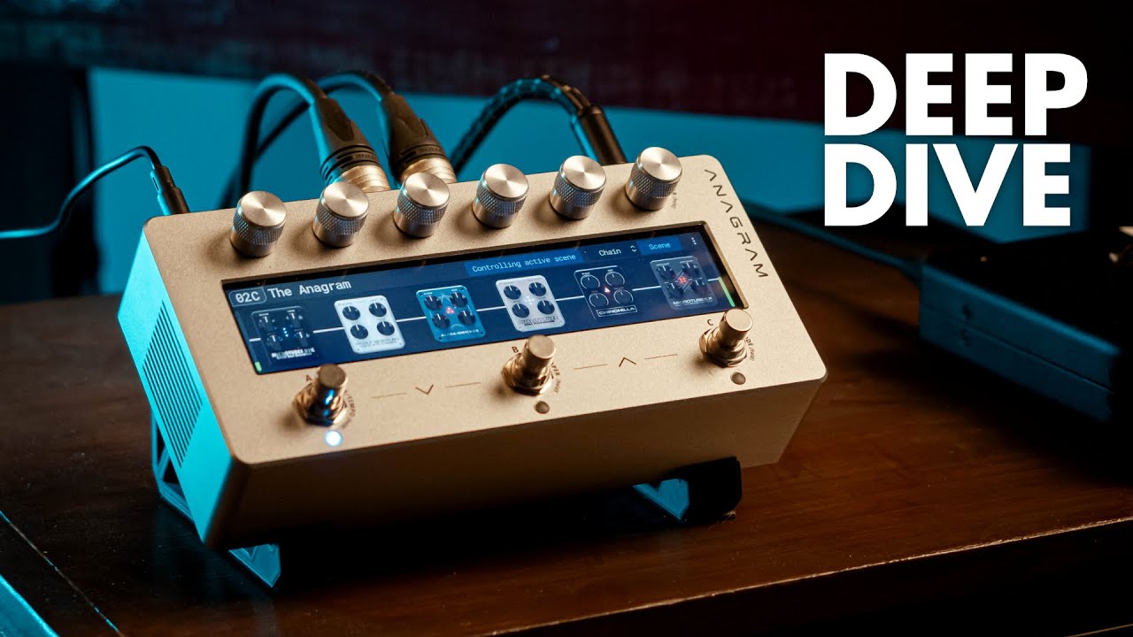 Darkglass Electronics Anagram - ベース用マルチエフェクトの新たな