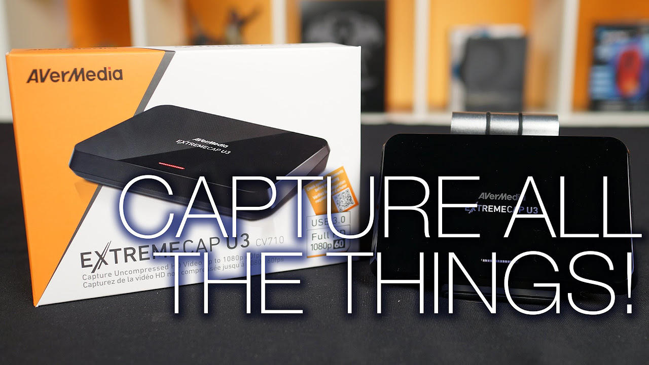 Avermedia ExtremeCap U3 Overview - 1080p, 60FPS streaming - YouTube