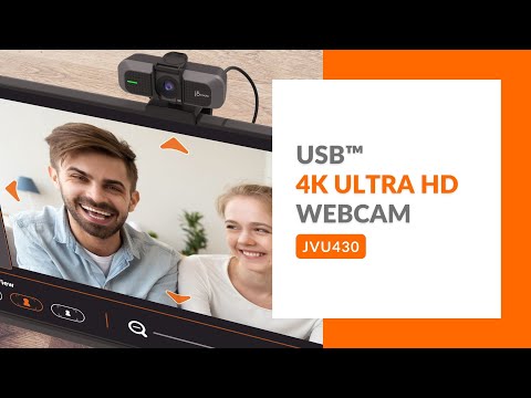 j5create USB™ 4K ULTRA HD Webcam | JVU430 - YouTube