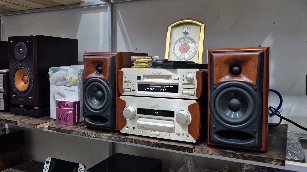 Nghe nhạc xưa trên dàn Kenwood K270/DMF-7003/S270 - YouTube