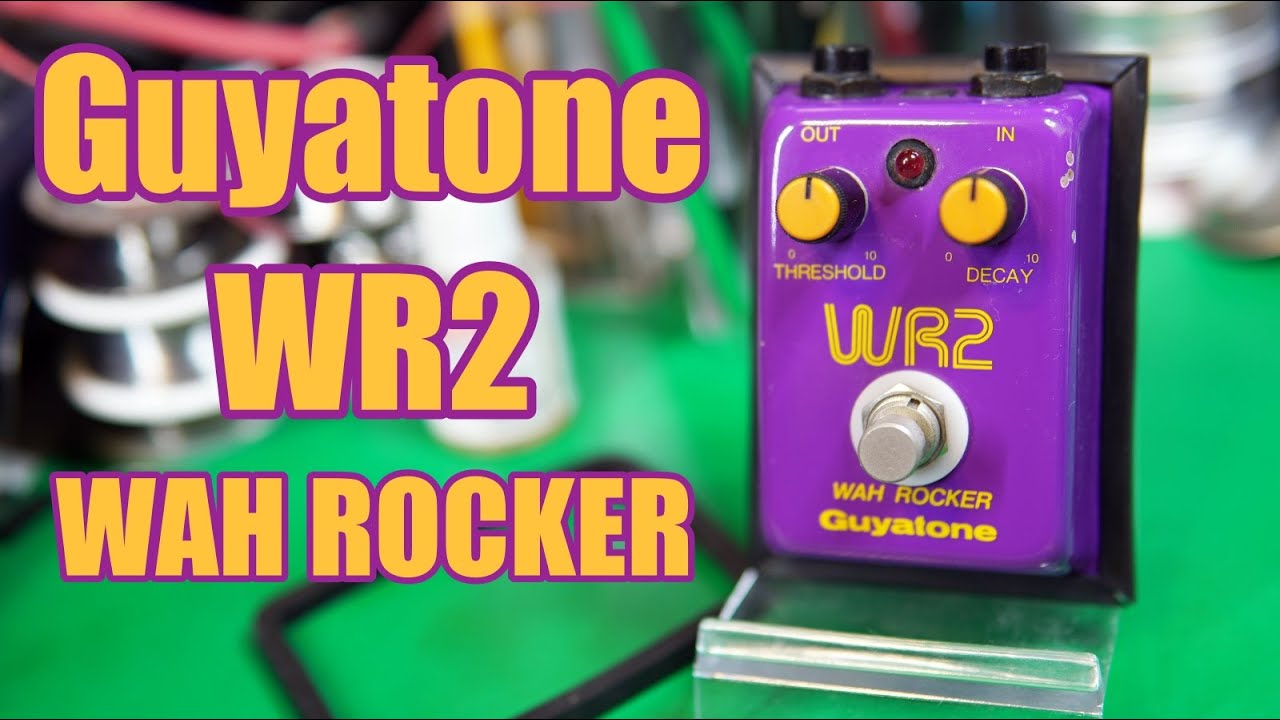 Guyatone WR2 WAH ROCKER 2台でセッション。 - YouTube