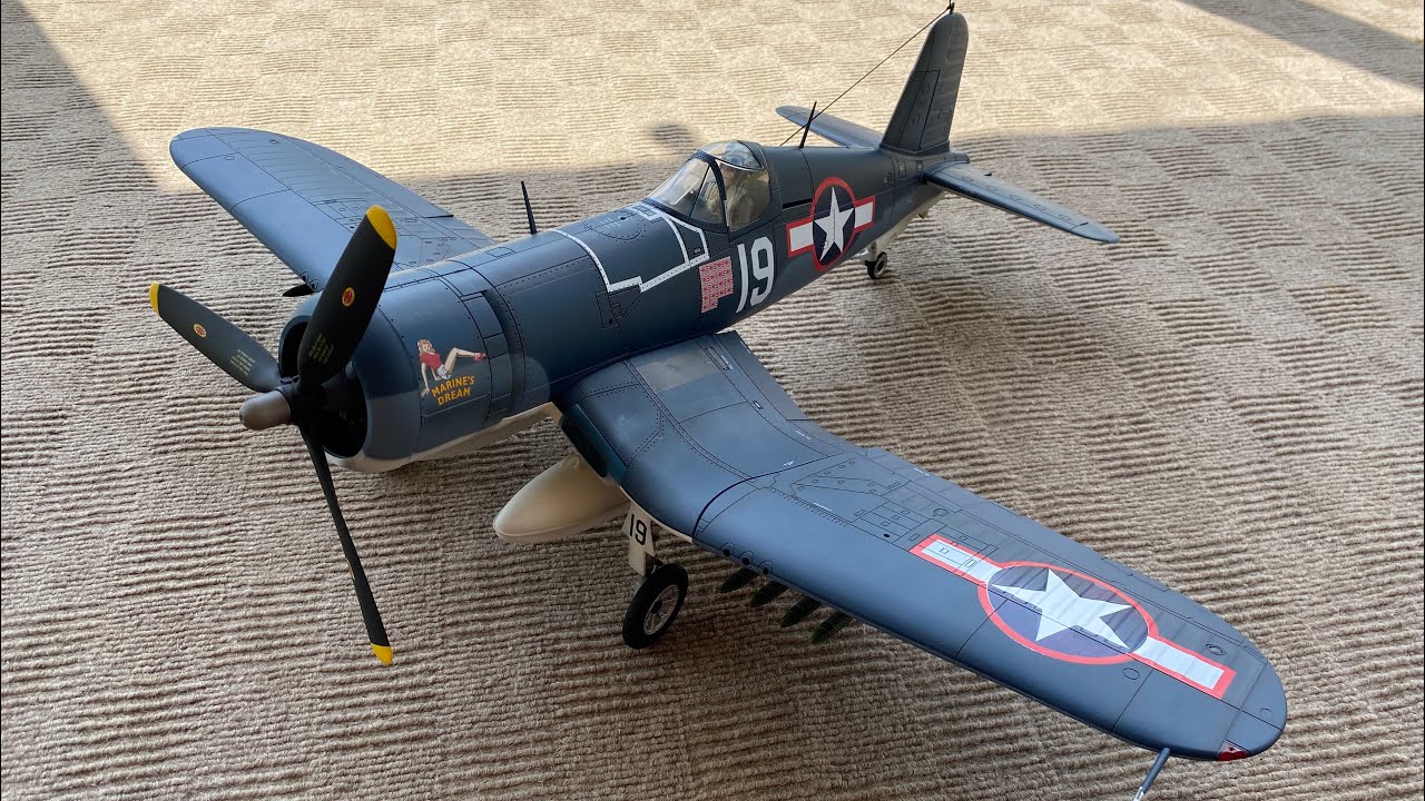 1:18 Scale F4U-Corsair (Unboxing and Assembly) - YouTube