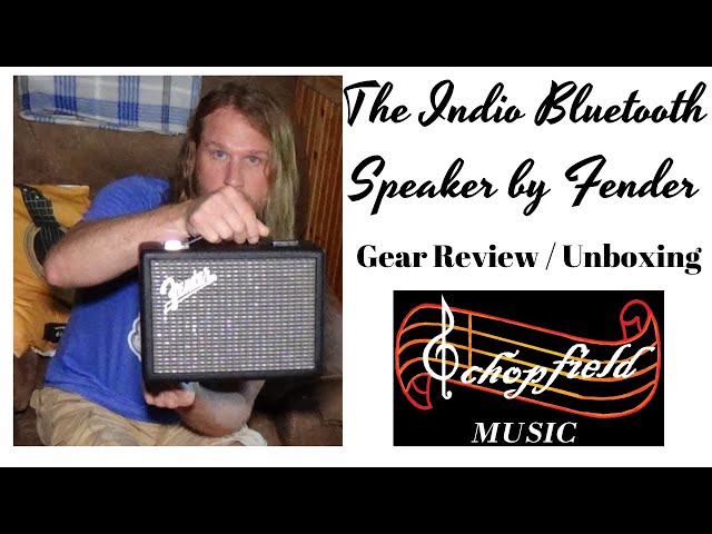The Indio Bluetooth Speaker by Fender - YouTube