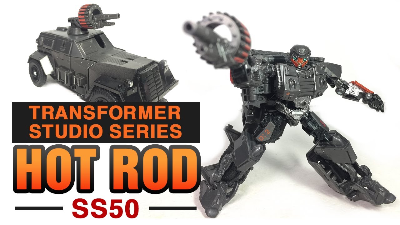Transformers Studio Series SS-50 Deluxe Hot Rod review