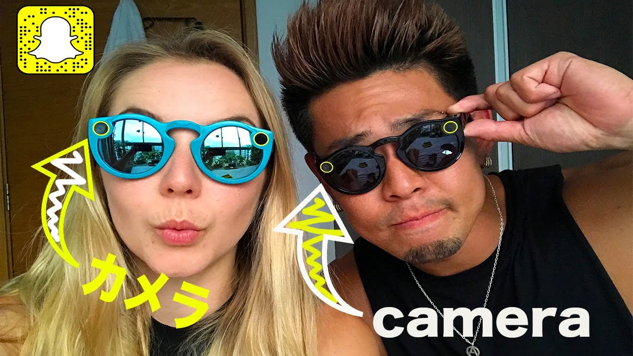 日本人で初？！SnapChatのカメラ付きサングラスGET！これはマジで